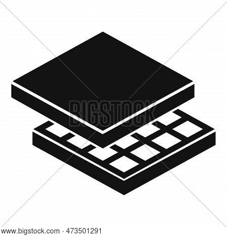 Soundproofing Panel Icon. Simple Illustration Of Soundproofing Panel Icon For Web Design Isolated On