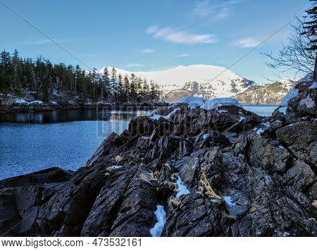 Decision Point State Marine Park, Passage Canal, outside of Whittier, Alaska