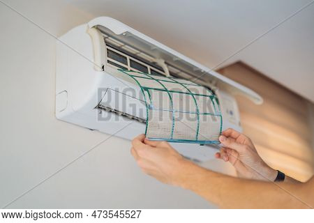 Cleen Out Dust From Air Conditioner Filter