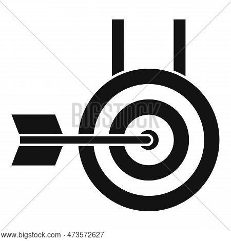Arch Target Icon. Simple Illustration Of Arch Target Icon For Web Design Isolated On White Backgroun
