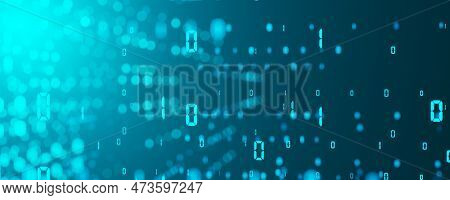 Binary Background. Abstract Background. Digital Background. Technological Background. Neural Network
