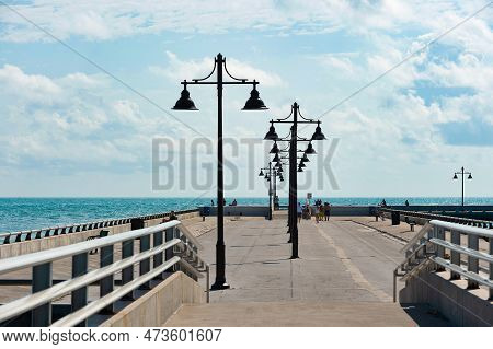 Image Of Deck Pier Promenade Outdoor. Deck Pier Promenade. Deck Pier Promenade