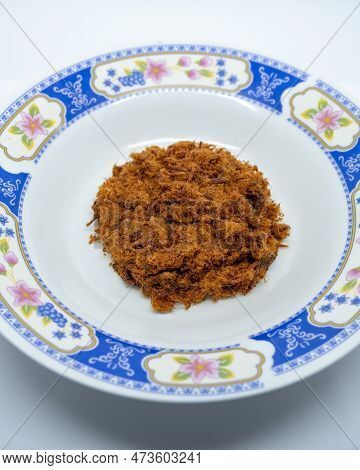 Meat Floss (abon) Is A Dried Meat Product With A Light And Fluffy Texture. It's A Traditional Chines