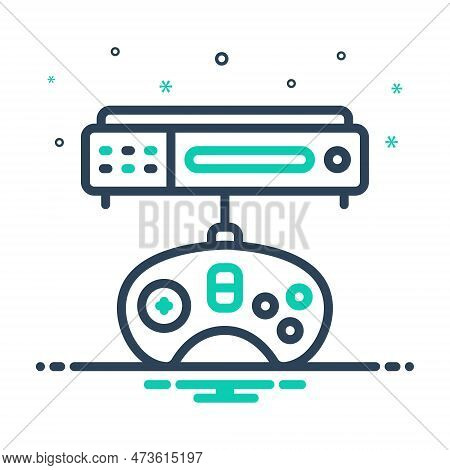 Mix Icon For Genesis Game Controller Joystick Gamepad Software Wirless Video-game