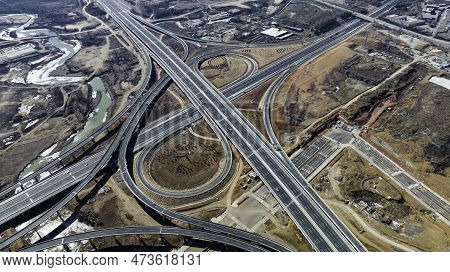 The Former Site Of The State Council Of The Puppet Manchukuo - Winter Night Scene In Changchun, Chin