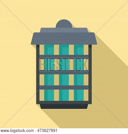 Insect Trap Icon. Flat Illustration Of Insect Trap Icon For Web Design