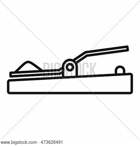 Mouse Trap Icon. Outline Mouse Trap Icon For Web Design Isolated On White Background