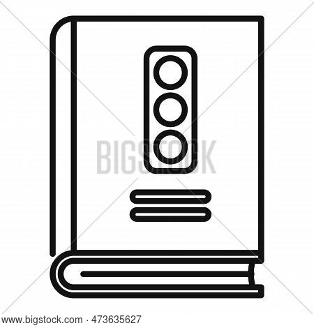 Traffic Rules Icon. Outline Traffic Rules Icon For Web Design Isolated On White Background