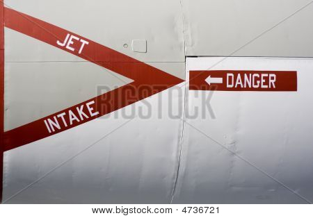 Danger - Jet Intake