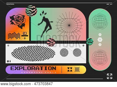 Layout Poster Design Abstract Background Visual Communication General Electrics Fkn Design Print Med