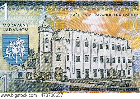 The Manor House Moravany Nad Vahom From Slovak Money