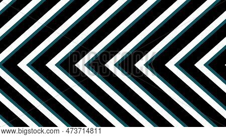 Road Sine Of Blinking Direction Arrow Indicating Sign Icon Illustration Background.