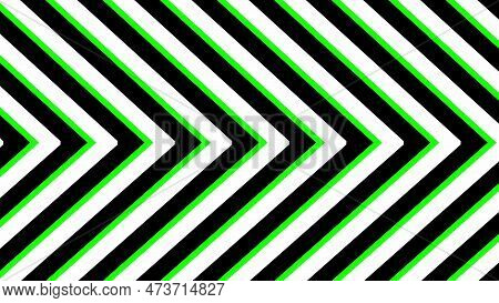 Road Sine Of Blinking Direction Arrow Indicating Sign Icon Illustration Background.