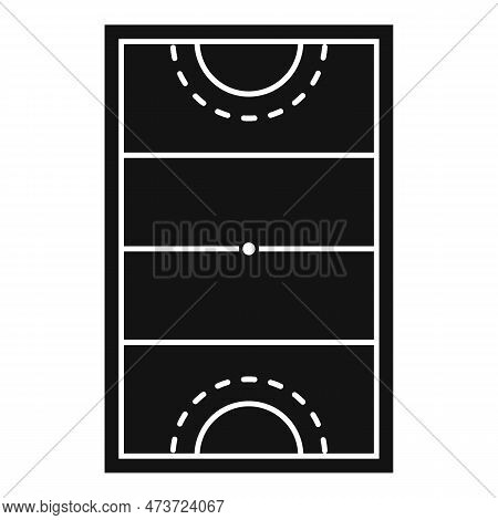 Hurling Field Icon. Simple Illustration Of Hurling Field Icon For Web Design Isolated On White Backg