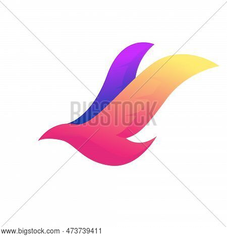 Brown Modern Bubble Chat Wifi Internet Connect Technology Logo Template (2000 × 2000 Px) - 4