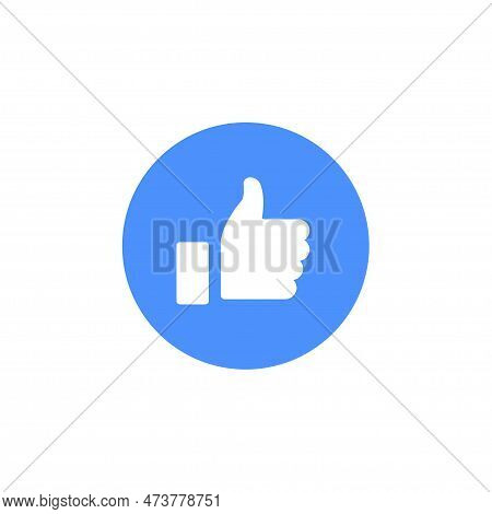 Facebook Emoticon Buttons. Emoji Reactions For Social Network. Thumb Up. Kyiv, Ukraine - January 5, 