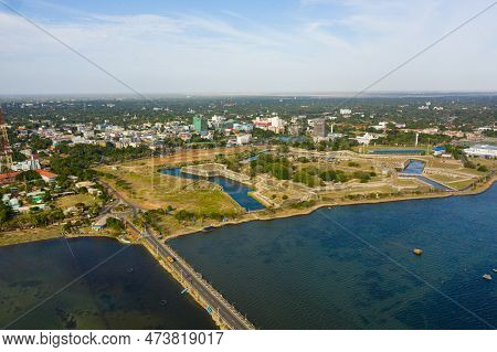 Jaffna Fort, Overlooking The Jaffna Lagoon. Sri Lanka.