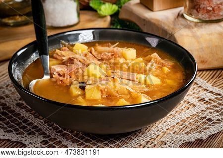 Traditional Cabbage Soup.