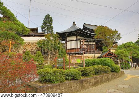 The Daioji, Unryuji, Kyushoji Temple In Takayama, Japan 31 Oct 2013