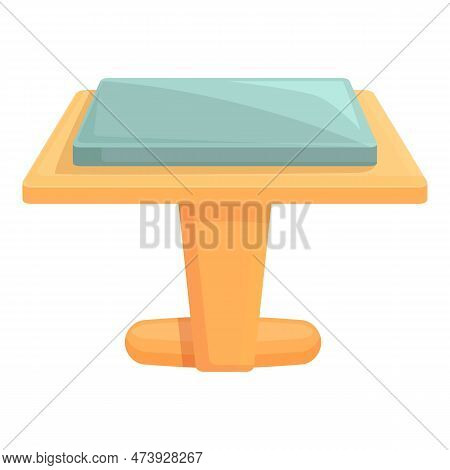 Cufflink Accessory Icon Cartoon Vector. Fashion Beauty. Male Style