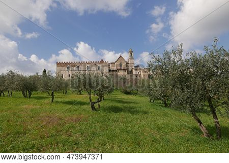 Florence Charterhouse, Carthusian Monastery, Located In The Florence Suburb Of Galluzzo, Italy