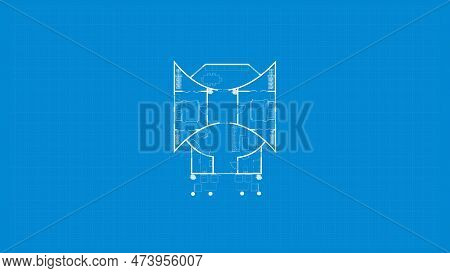 Digital Floor Plan. Blueprint Floor Plan. Custom Digital House Plan. Blueprint, House Plan, Architec