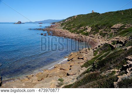 The Coast Between Tower Ischia Ruja And Tower Foghe