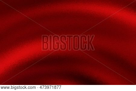 Elegant Red Gradient Background With Noise Or Grain Textures. Red Grunge Texture Background. Blurred