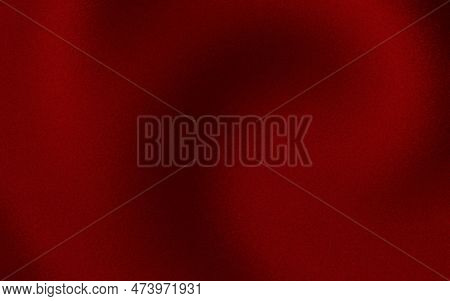 Elegant Red Gradient Background With Noise Or Grain Textures. Red Grunge Texture Background. Blurred