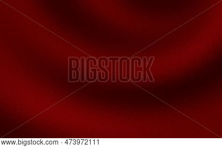 Elegant Red Gradient Background With Noise Or Grain Textures. Red Grunge Texture Background. Blurred