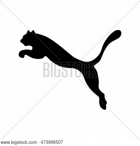 Vinnitsa, Ukraine - October 25, 2022: Puma Sport Brand Logo Icon. Vector Editorial Illustration