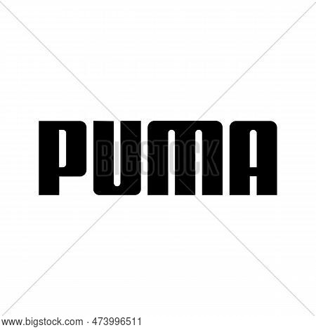 Vinnitsa, Ukraine - October 25, 2022: Puma Sport Brand Logo Icon. Vector Editorial Illustration
