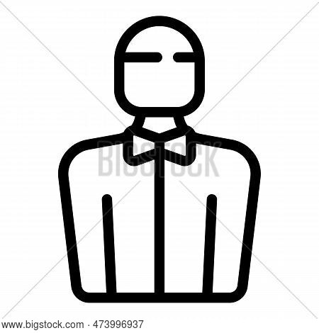 Boxing Referee Icon Outline Vector. Fight Club. Arena Audience