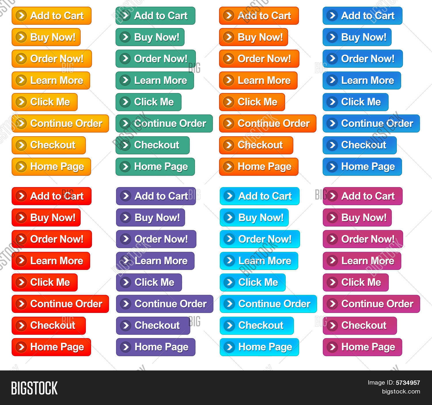 site Buttons Image & Photo (Free Trial) Bigstock