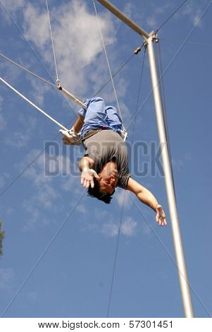 Dr. Jamil Aboulhosn at Kerri Kasem's Birthday party held at the  Flying Gaona Brothers Trapeze School,  Woodland Hills, CA. 07-11-10