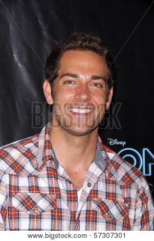 Zachary Levi at the TRON Legacy