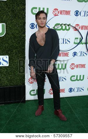Ed Westwick at the CBS, The CW, Showtime Summer Press Tour Party, Beverly Hilton Hotel, Beverly Hills, CA. 07-28-10