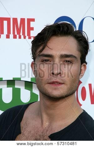 Ed Westwick at the CBS, The CW, Showtime Summer Press Tour Party, Beverly Hilton Hotel, Beverly Hills, CA. 07-28-10