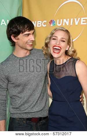 Christopher Gorham and Piper Perabo at the NBC Summer Press Tour Party, Beverly Hilton Hotel, Beverly Hills, CA. 07-30-10