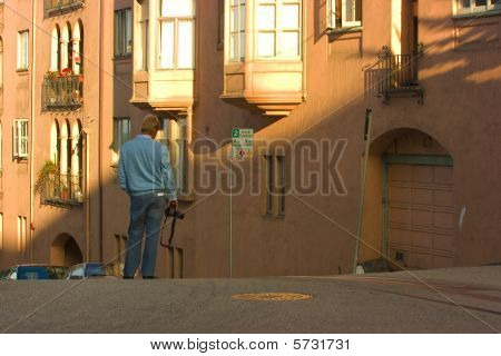 Photographe pour un coup en attente