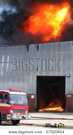 Fire Disaster In Building