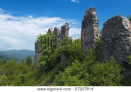 The Ruins Of The Ancient Castle