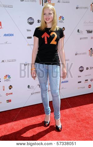 Sofia Vassilieva at the 2010 Stand Up To Cancer, Sony Studios, Culver City, CA. 09-10-10