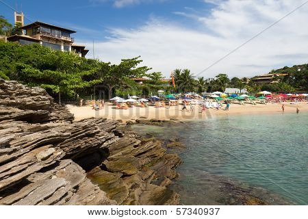 Beach Ferradurinha In Búzios, Brazil