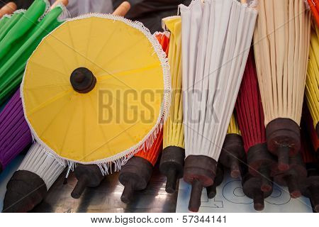 Umbrella Made of Paper Cloth Arts And Crafts