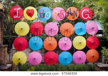 Umbrella Made of Paper Cloth Arts And Crafts
