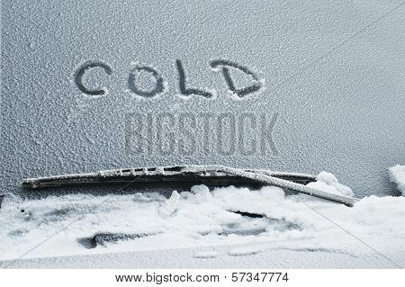 Frozen Windscreen