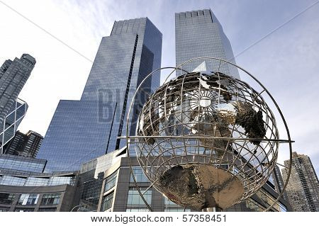 Globe At Columbus Circle - Manhattan - New York