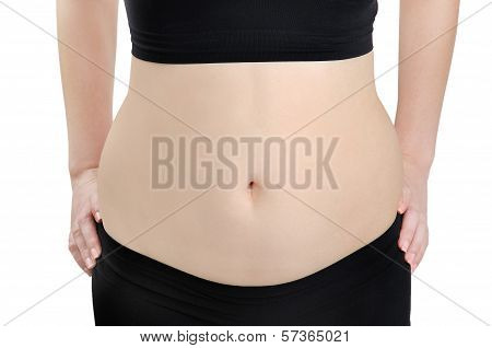 Woman Before Diet