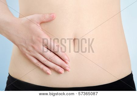 Hand On Belly
